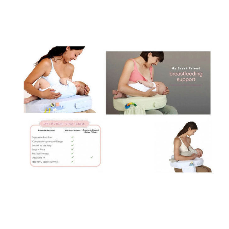 Cream My Brest Friend Breast Feeding Nursing Pillow Cushion Baby
