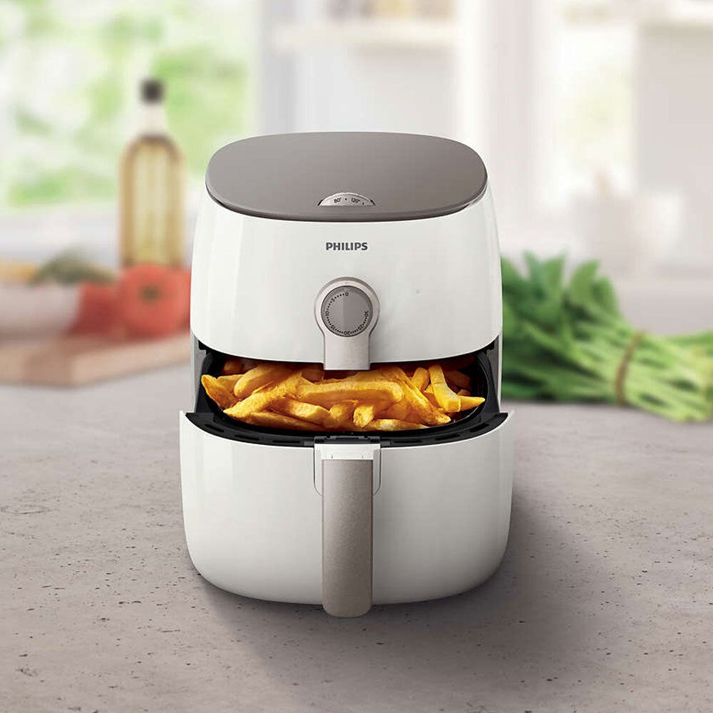 Philips HD9721\/21 1500W Airfryer Rapid Low Fat Oil Free Air Fryer Cooker White  Buy Air Fryers 