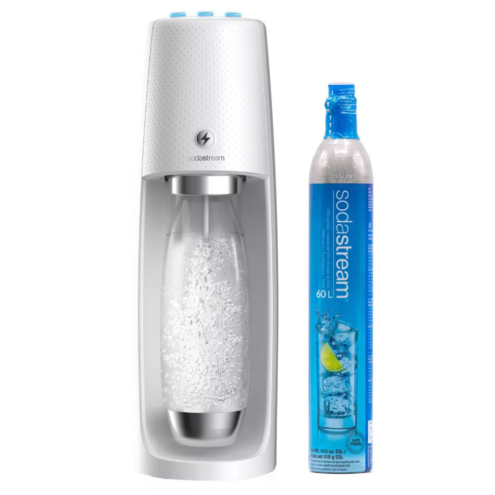 SodaStream Electric One Touch Spirit Sparkling Water Maker Fizzy Drinks