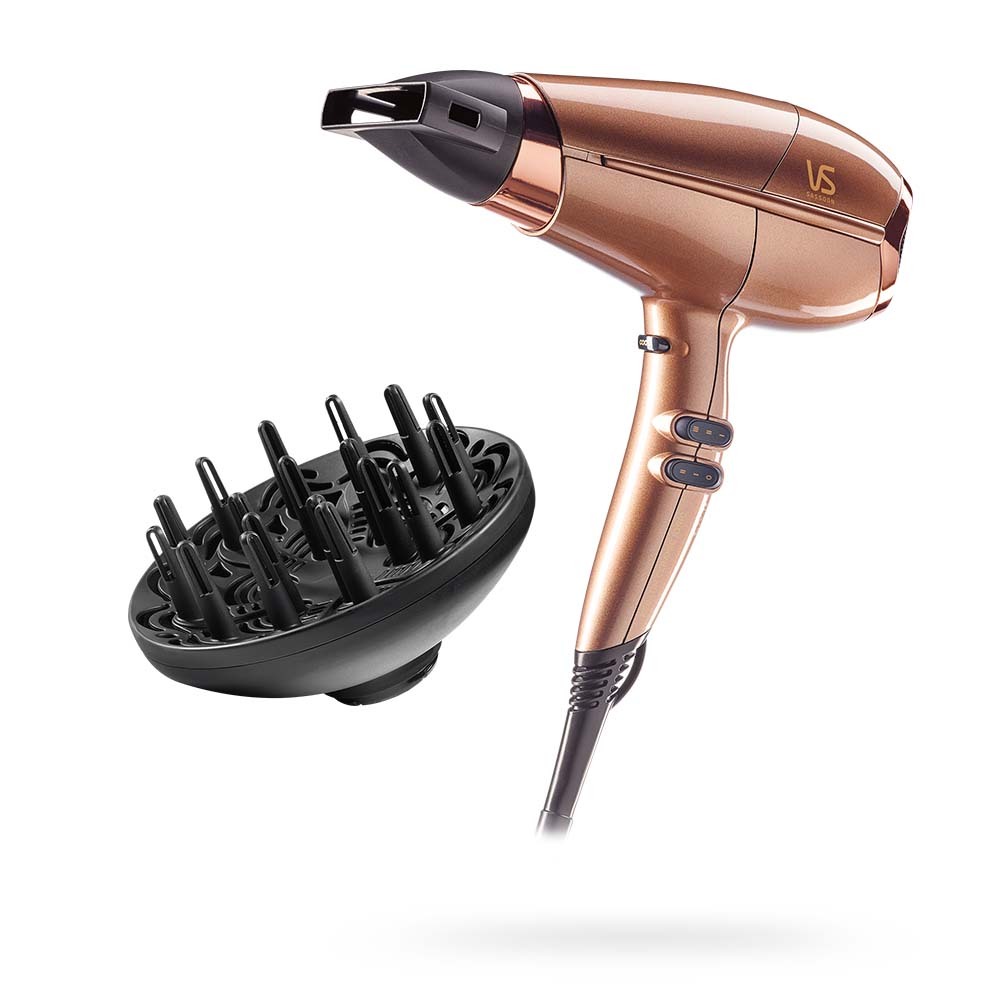 VS Sassoon 2100W Keratin Protect/Ionic/Frizz Free Hair Dryer/Styling w