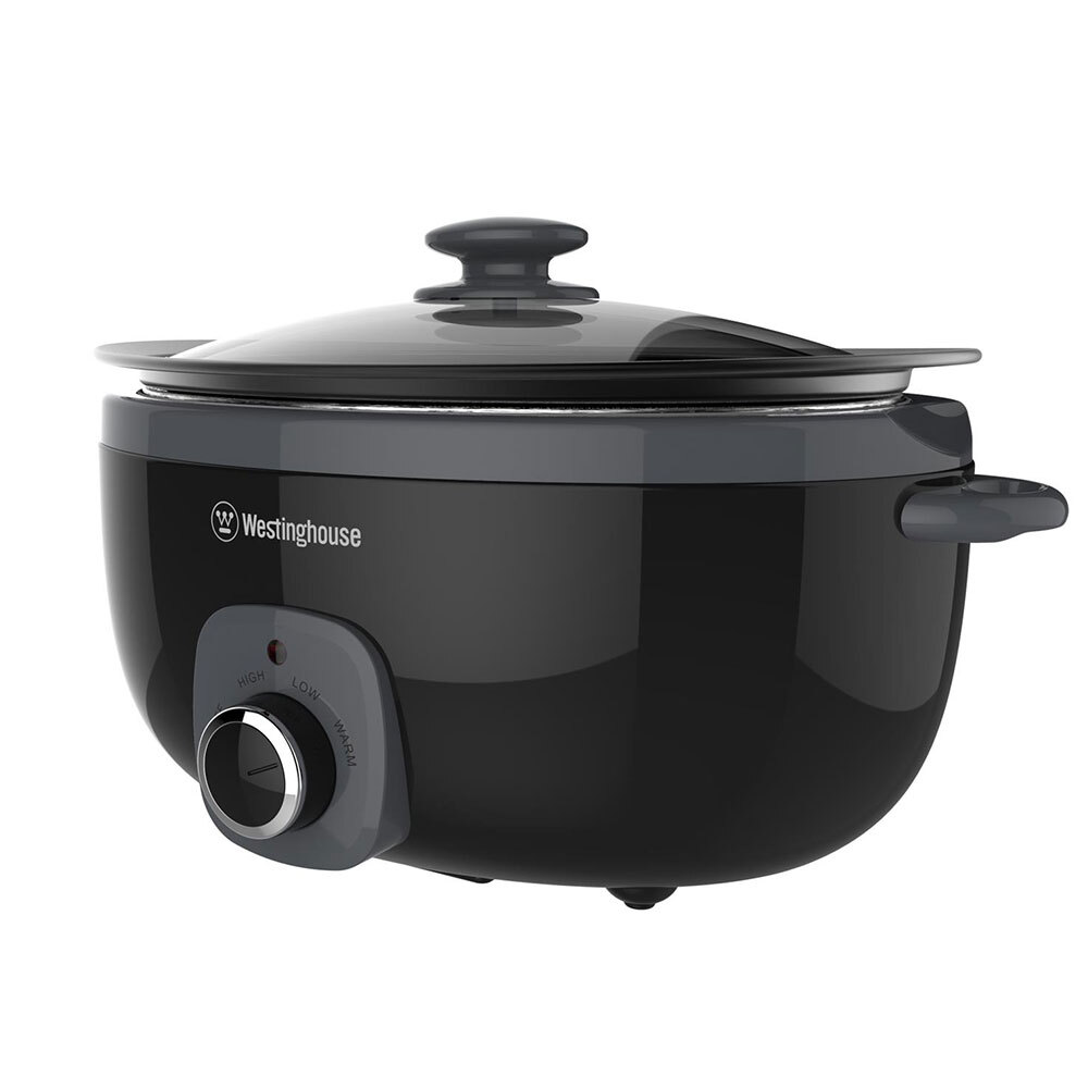 Westinghouse 3.5L Electric Slow Cooker w/ Stove Top NonStick Pot Cookware w/Lid Buy Slow