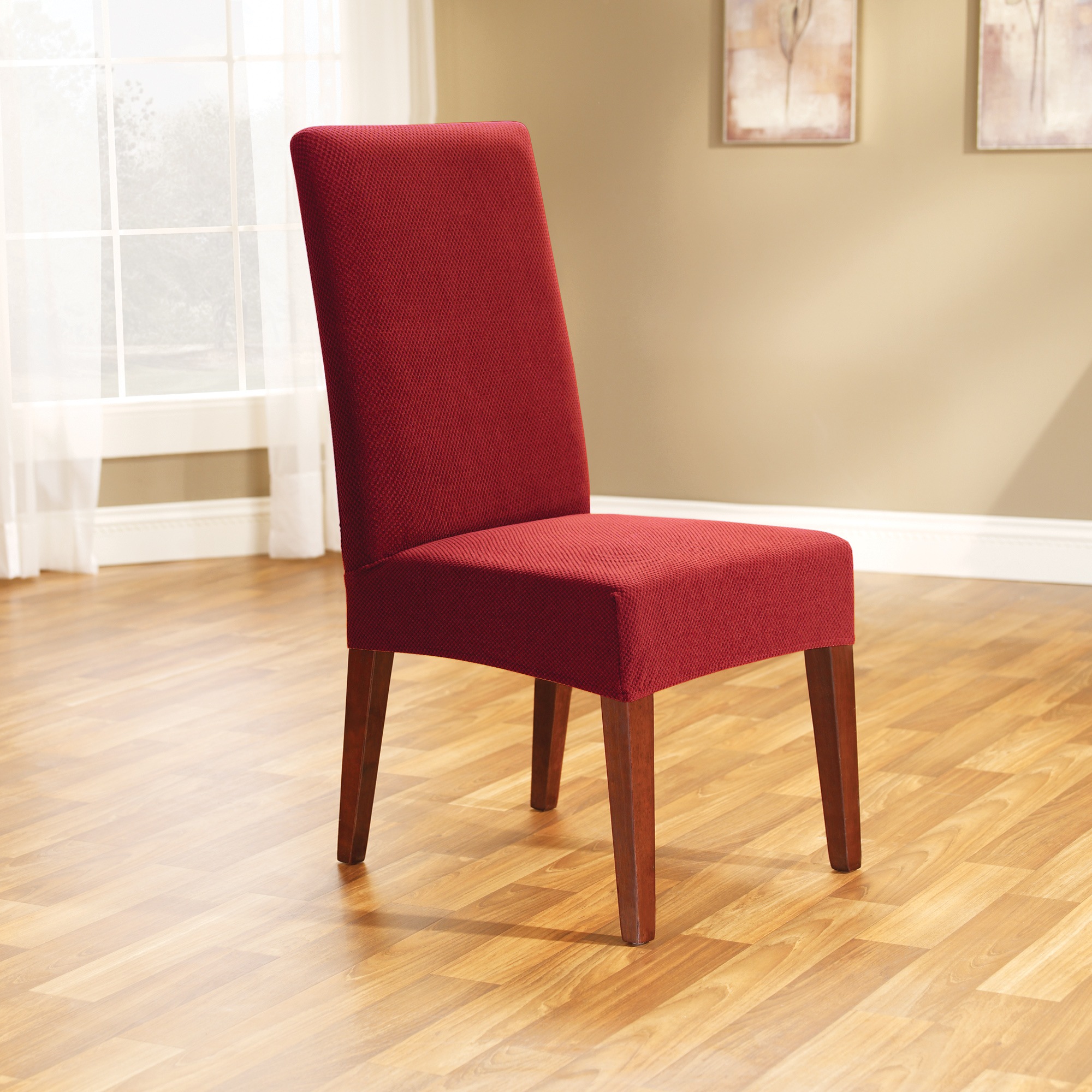 SURE FIT DINING CHAIR COVER "Stretch Pearson" Buy Chair & Sofa Covers