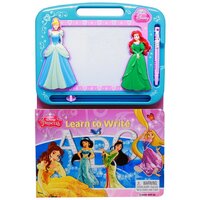 Disney Princess Learn To Write - Learning Book with Magnetic Drawing Pad