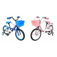 Venzo Children 16" Push Kids Bike with Training Wheels