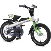 Rennrad Convertible 2 in 1 Balance or Pedal Kids Push Bike 14"