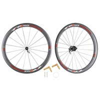 PZ RACING CR2.1 Road Bike Tubular Full Carbon Wheelset 700C For SHIMANO SRAM 11 Speed Depth 45mm