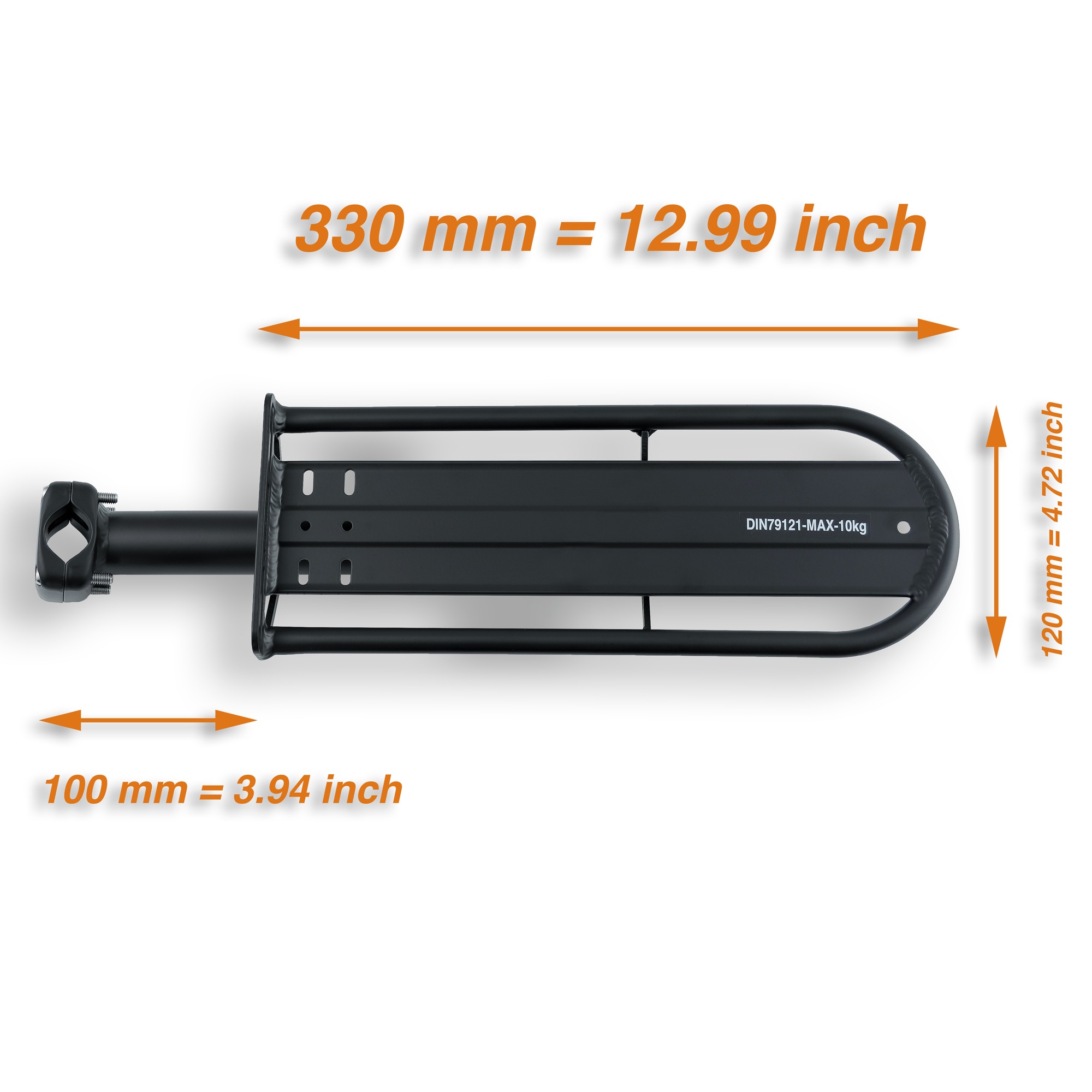 Bicycle Bike Alloy Seatpost Mount Rear Back Cargo Pannier Rack Buy