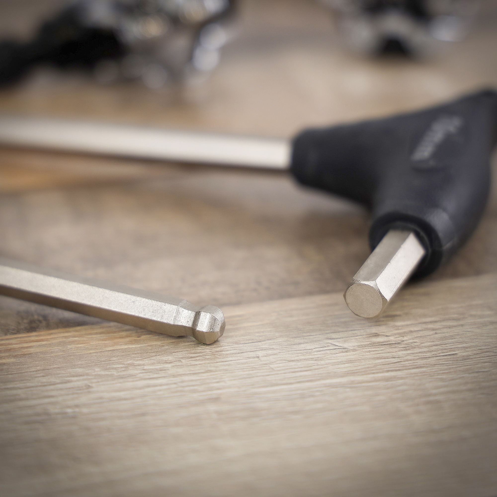 BIKEHAND Heavy Duty Bike Bicycle THandle Twin Head Hex Allen Key