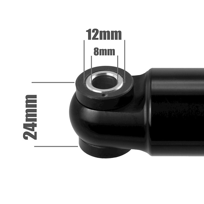 dnm mountain bike air rear shock with lockout 165mm