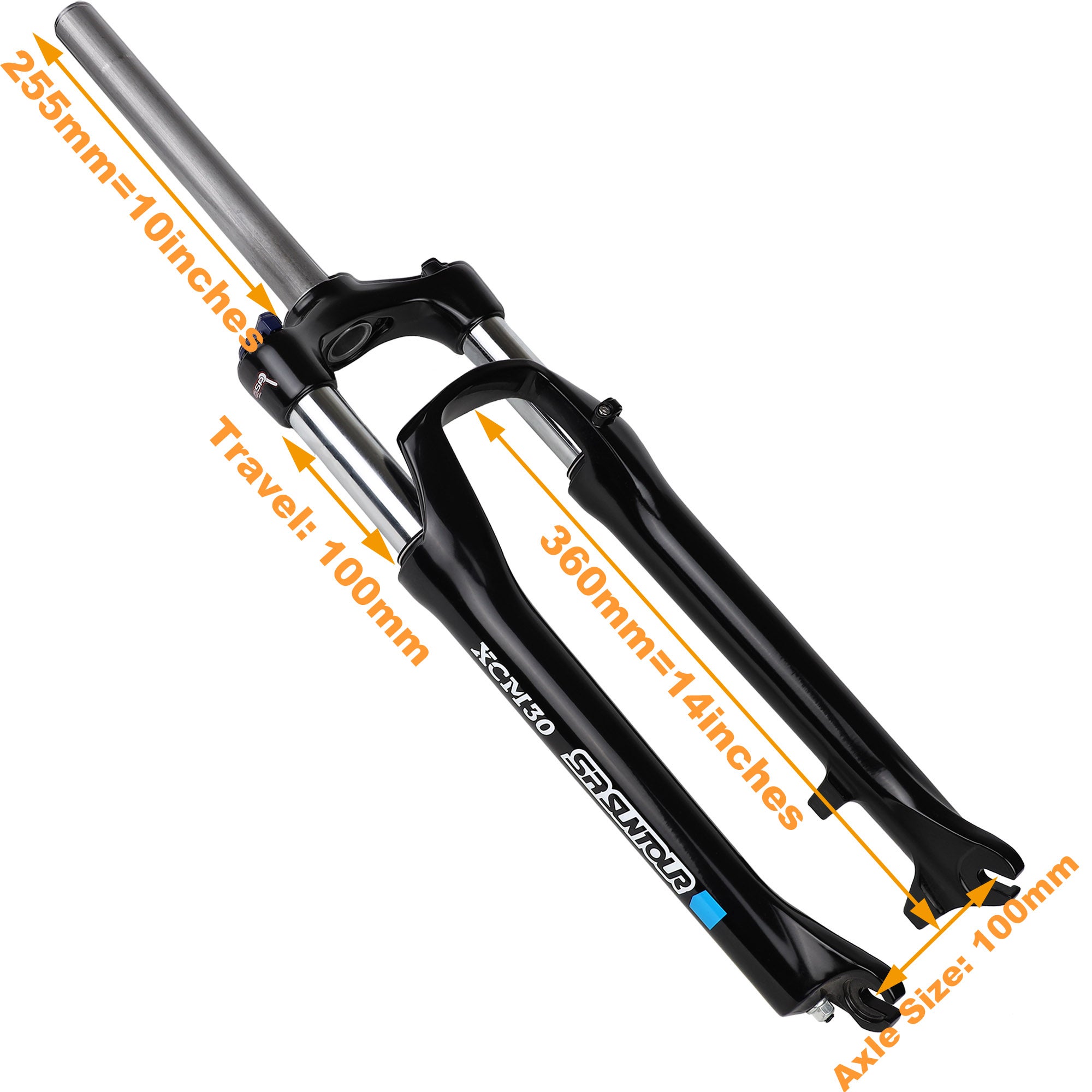 xcm 100mm fork