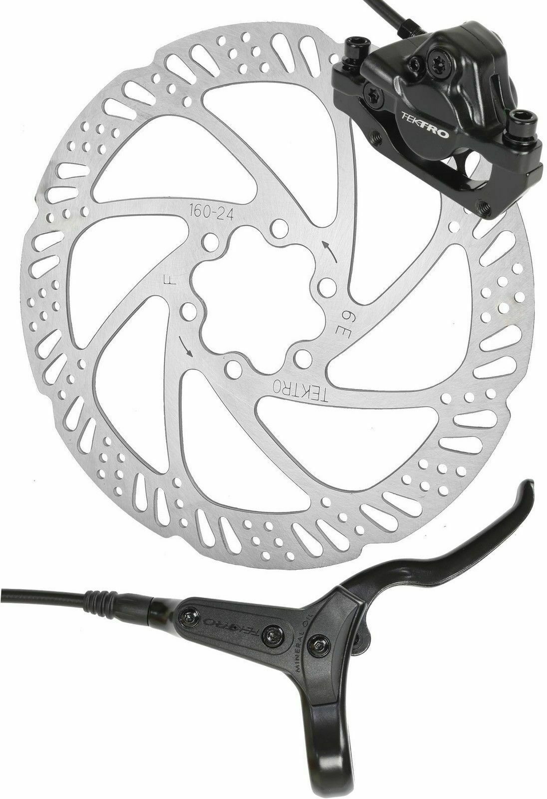 tektro mechanical disc brake 160mm rotor