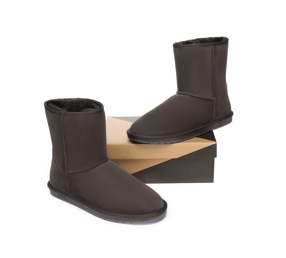 ugg black short classic boots