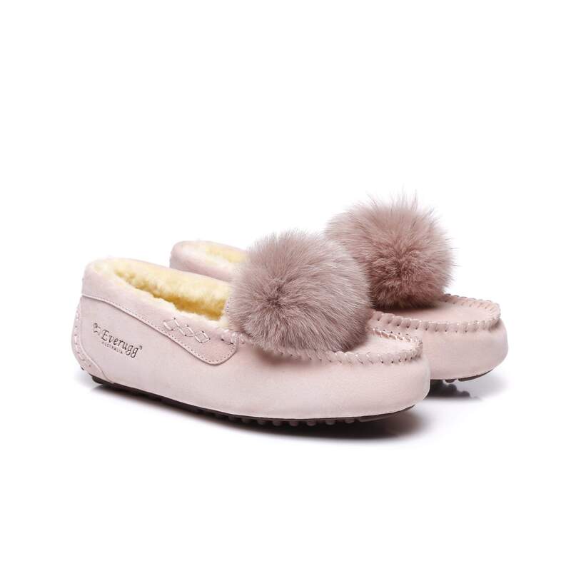 ugg gray moccasins