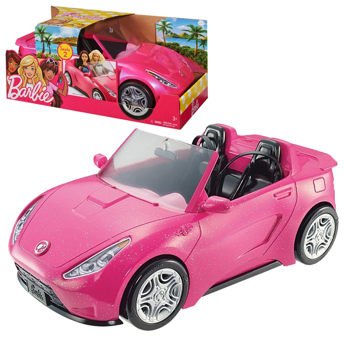 Barbie Convertible Car Buy Doll Accessories 887961376852