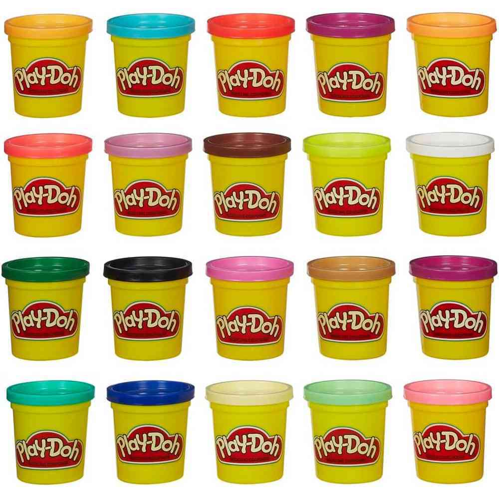 Play Doh Super Colour Can 20 Pack | Buy Play Dough & Putty - 630509346073