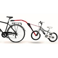 TRAIL 'N Fun bike Tow Bar bike trailer Red Steel Suits 10 inch-20 inch Bicycles
