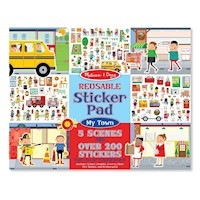 Melissa & Doug - Reusable Sticker Pad - My Town