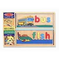 Melissa & Doug - See and Spell Puzzle