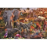 Ravensburger - African Animal World Puzzle - 3000pc