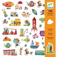 Djeco - Stickers Let's Go