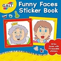 Galt - Funny Faces Sticker Book