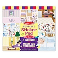 Melissa & Doug - Reusable Sticker Pad - Play House