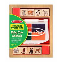 Melissa & Doug - Baby Zoo Animals Stamp Set