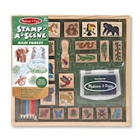 Melissa & Doug - Stamp A Scene - Rain Forest