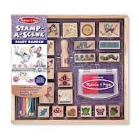 Melissa & Doug - Stamp A Scene - Fairy Garden