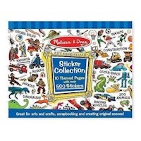 Melissa & Doug - Sticker Collection - Blue