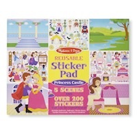 Melissa & Doug - Reusable Stickers - Princess Castle