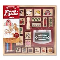 Melissa & Doug - Stamp A Scene - Farm