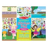 Melissa & Doug - Reusable Sticker Pad - Fairies
