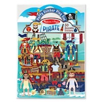 Melissa & Doug - Reusable Puffy Sticker Play Set - Pirate