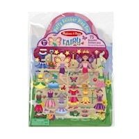 Melissa & Doug - Reusable Puffy Sticker Play Set - Fairy