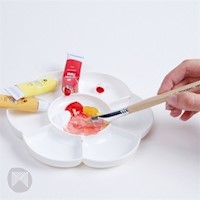 Micador - Plastic Lotus Paint Palette 14 Wells