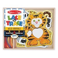 Melissa & Doug - Lace & Trace - Wild Animals