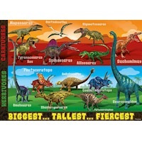 Ravensburger - Extreme Dinosaurs SuperSize Puzzle 60pc