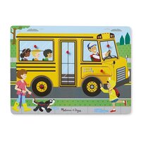 Melissa & Doug - The Wheels on the Bus Sound Puzzle - 6pc