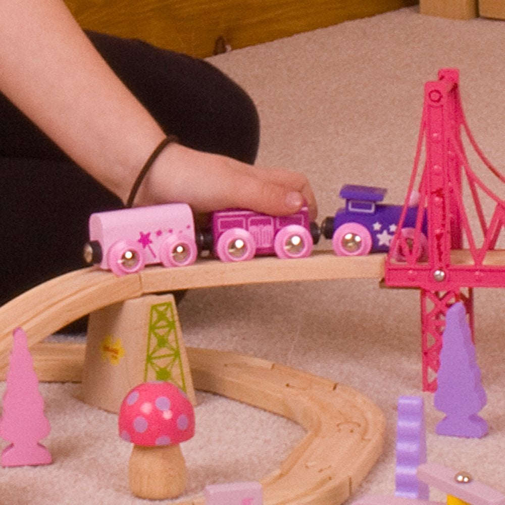 bigjigs fairy town train set