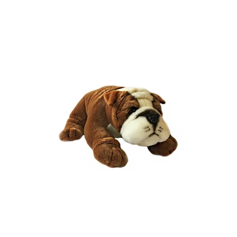stuffed english bulldog toy