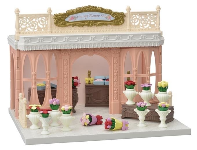 blooming flower shop sylvanian