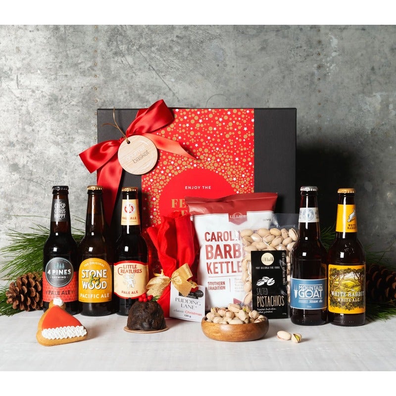 Download Christmas Craft Beer Hamper Buy Christmas Hampers 1080834 Yellowimages Mockups