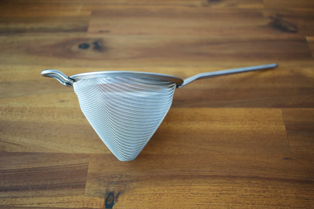 NEW 100mm Fine Cocktail Strainer Conical Strain Cocktails Drinks