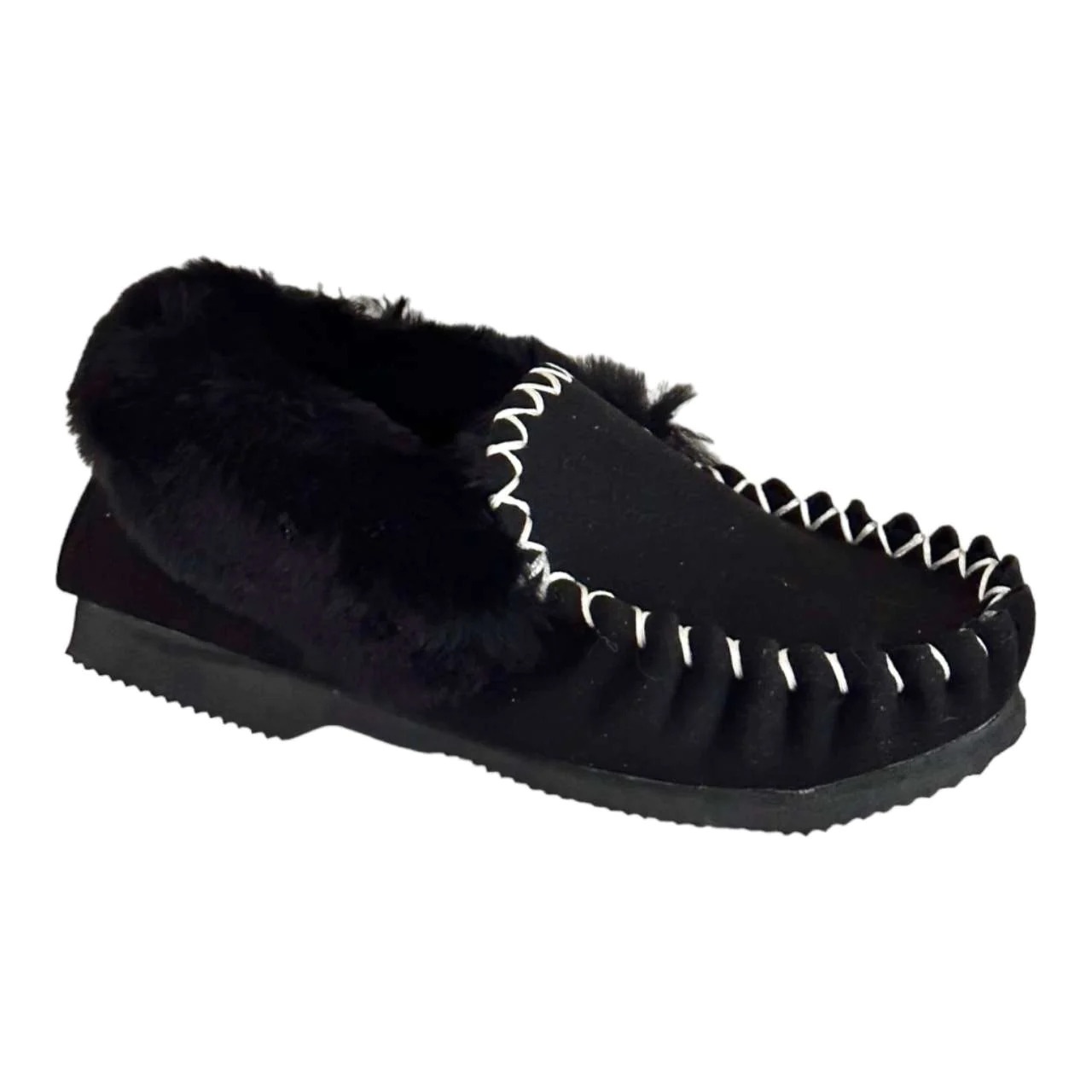 100 Australian Merino Sheepskin Moccasins Slippers Winter Casual