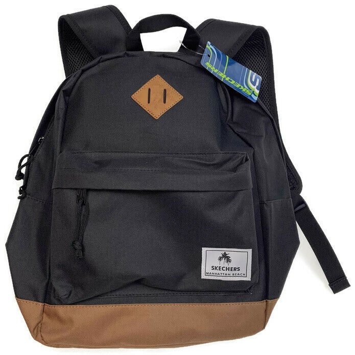 19L SKECHERS Laptop Backpack Travel Bag Water Repellent Tablet - Black ...