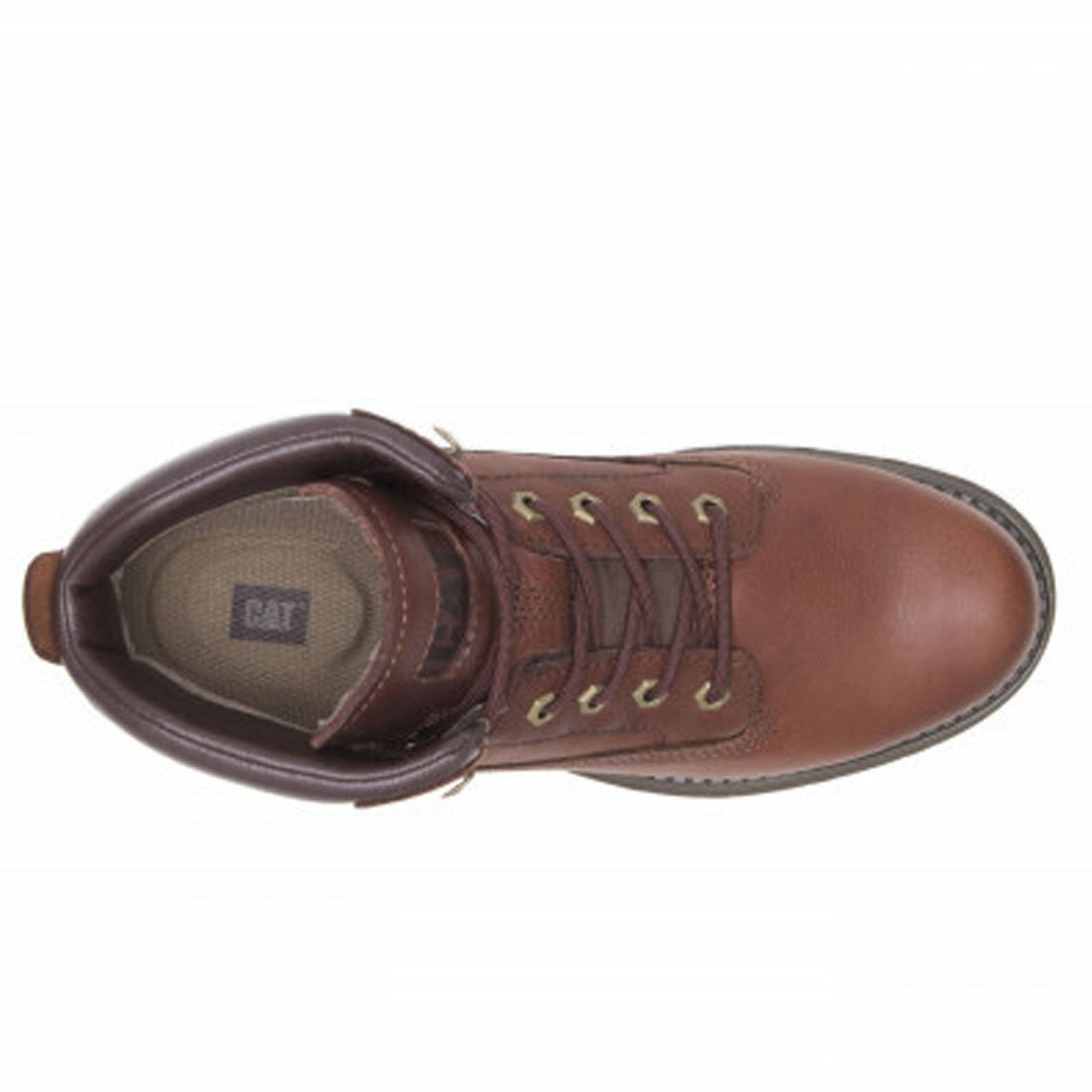 leather caterpillar boots