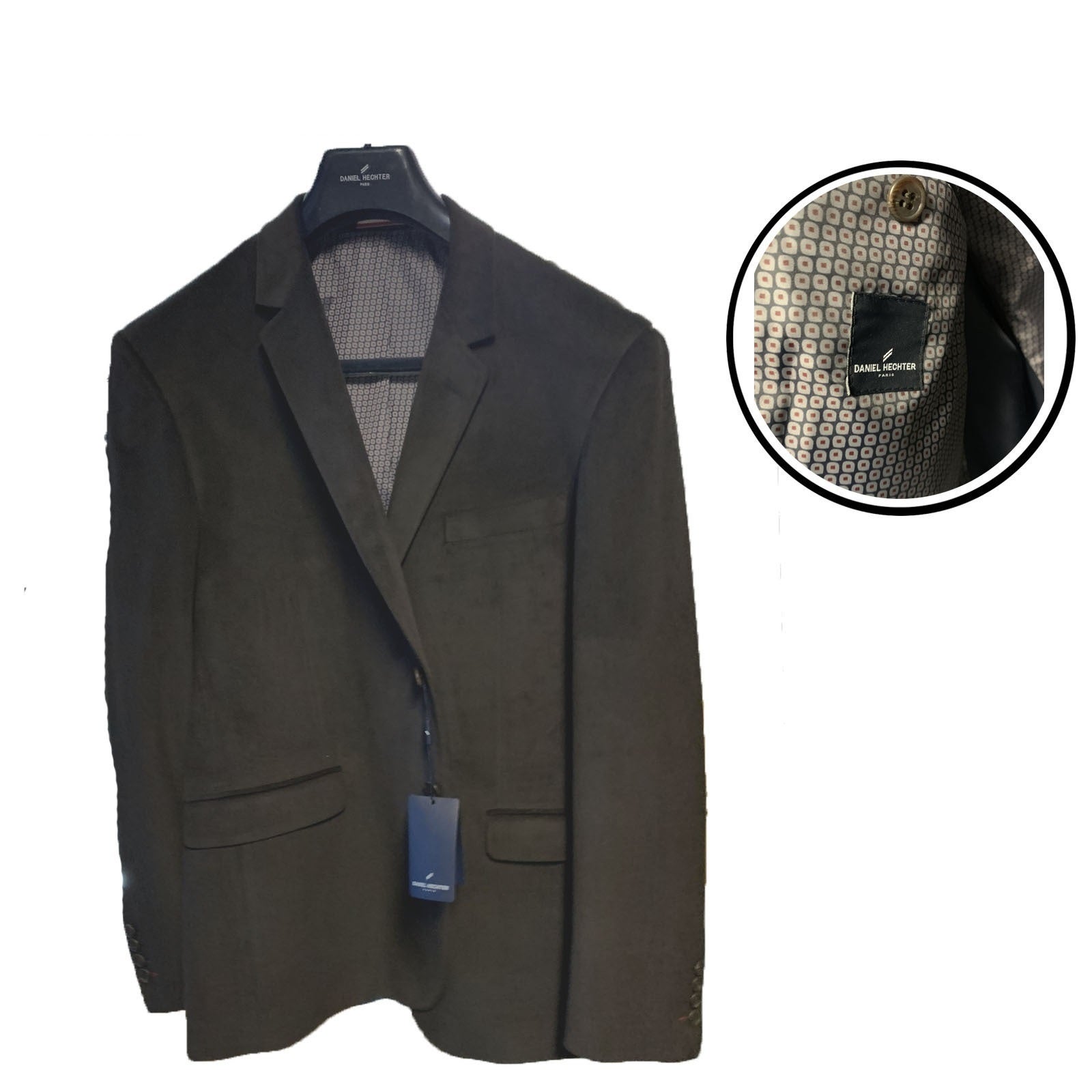 Daniel Hechter Men's Sports Coat Jacket Classic Blazer - Brown | Buy ...