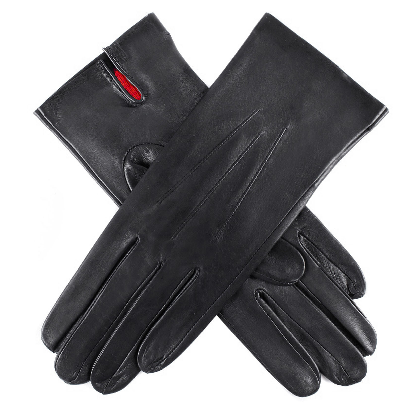 Dents Women's 3 Point Classic Leather Gloves with Australian Merino