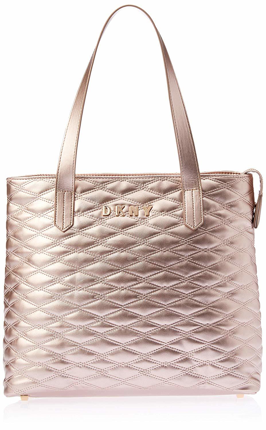 rose gold dkny suitcase